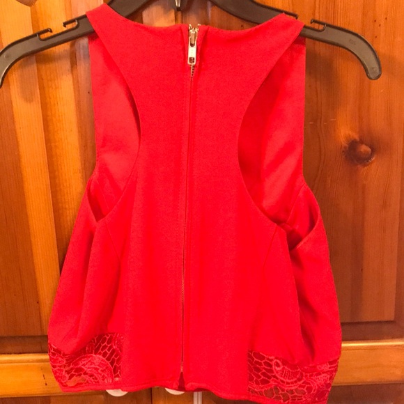 2 pc Red Dress - Picture 3 of 5